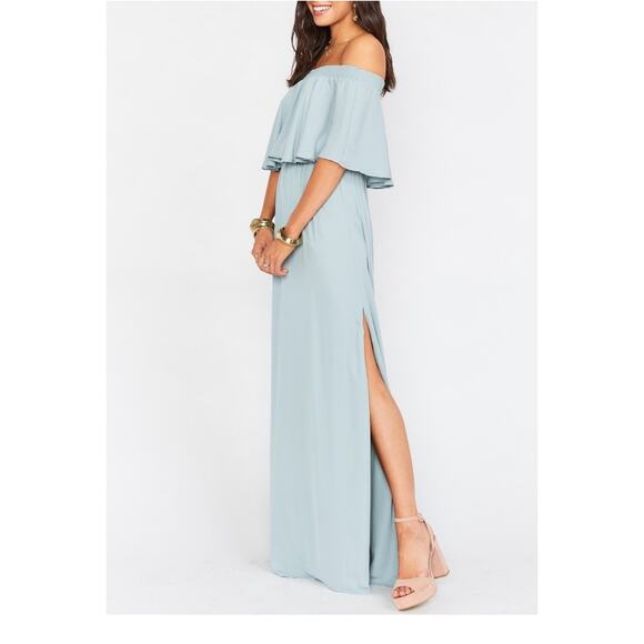 Show Me Your Mumu Hacienda Maxi in Silver Sage S - Picture 1 of 10